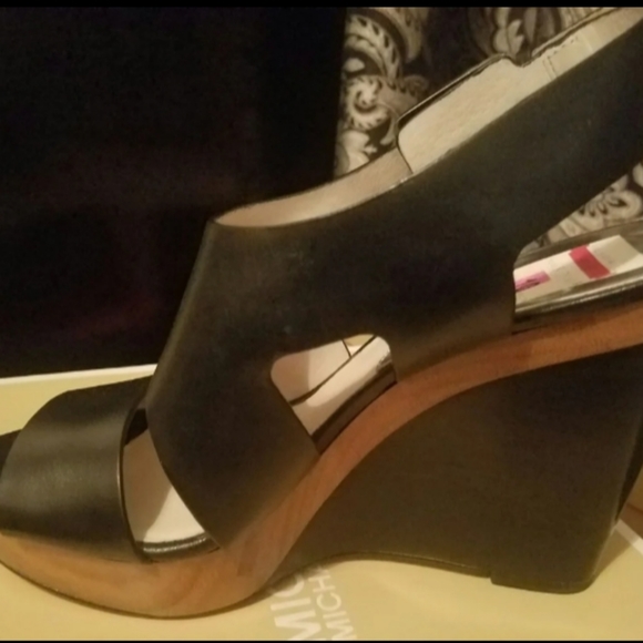 Michael Kors Carla Platform Wedge Size 11 - Picture 3 of 4
